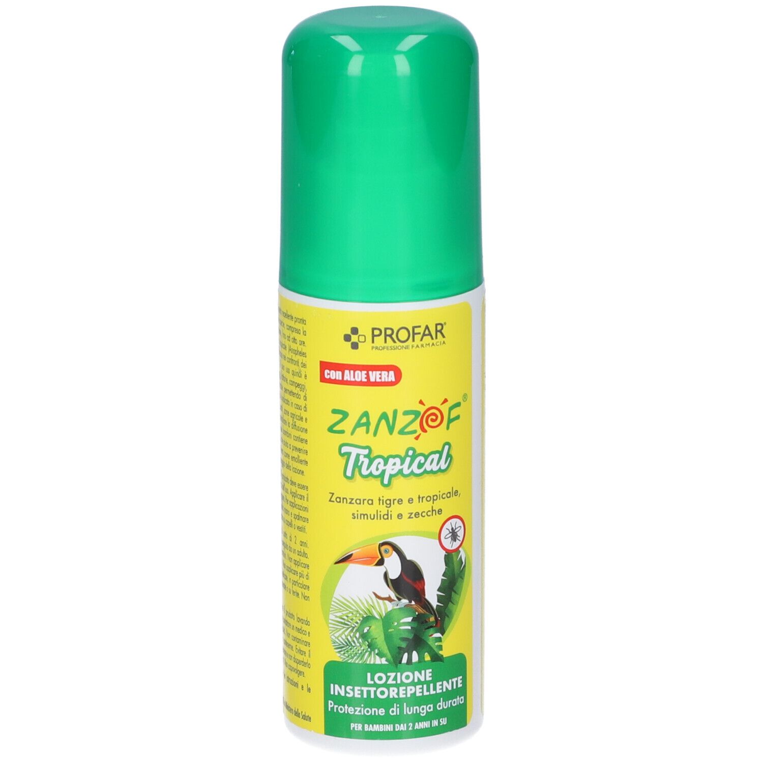 Profar Zanzof Tropical Lozione Insettorepellente con Aloe Vera