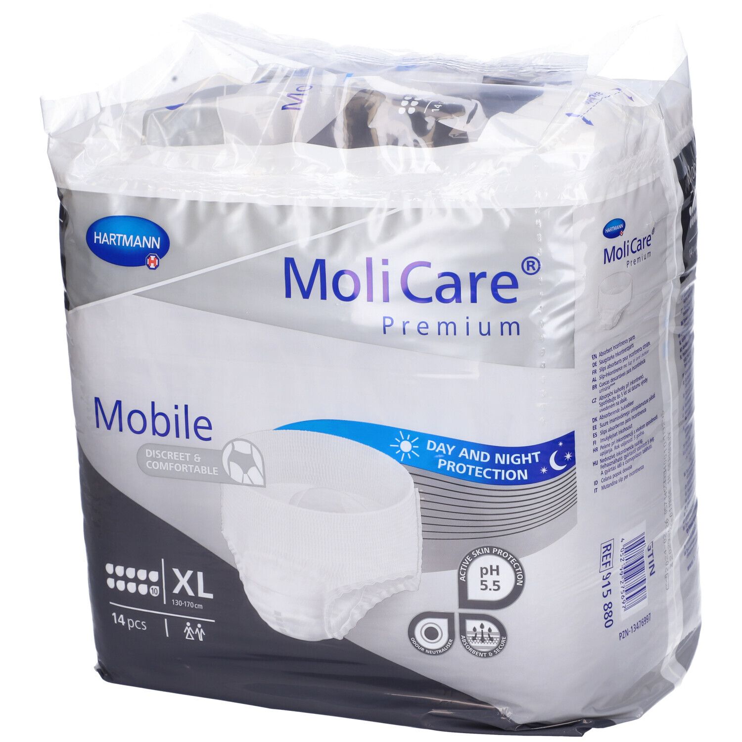 Hartmann MoliCare Mobile Mutandine Assorbenti 10 Gocce Taglia XL