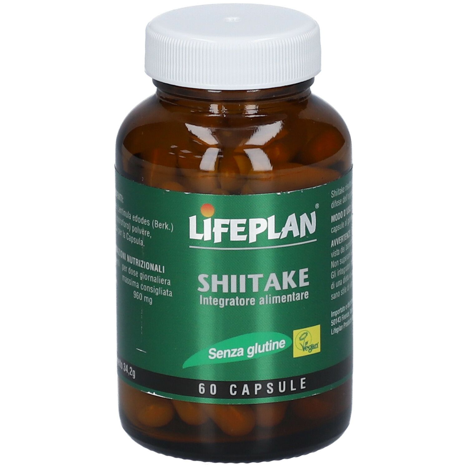 Algilife Srls Shiitake 60Capsule Lifeplan - Immagine 7