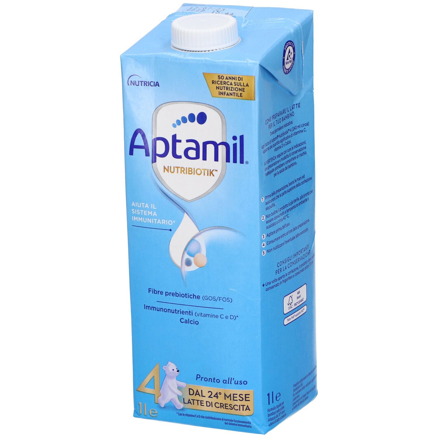 Image of Aptamil 4 Liquido Latte Di Crescita Dal 2° Anno