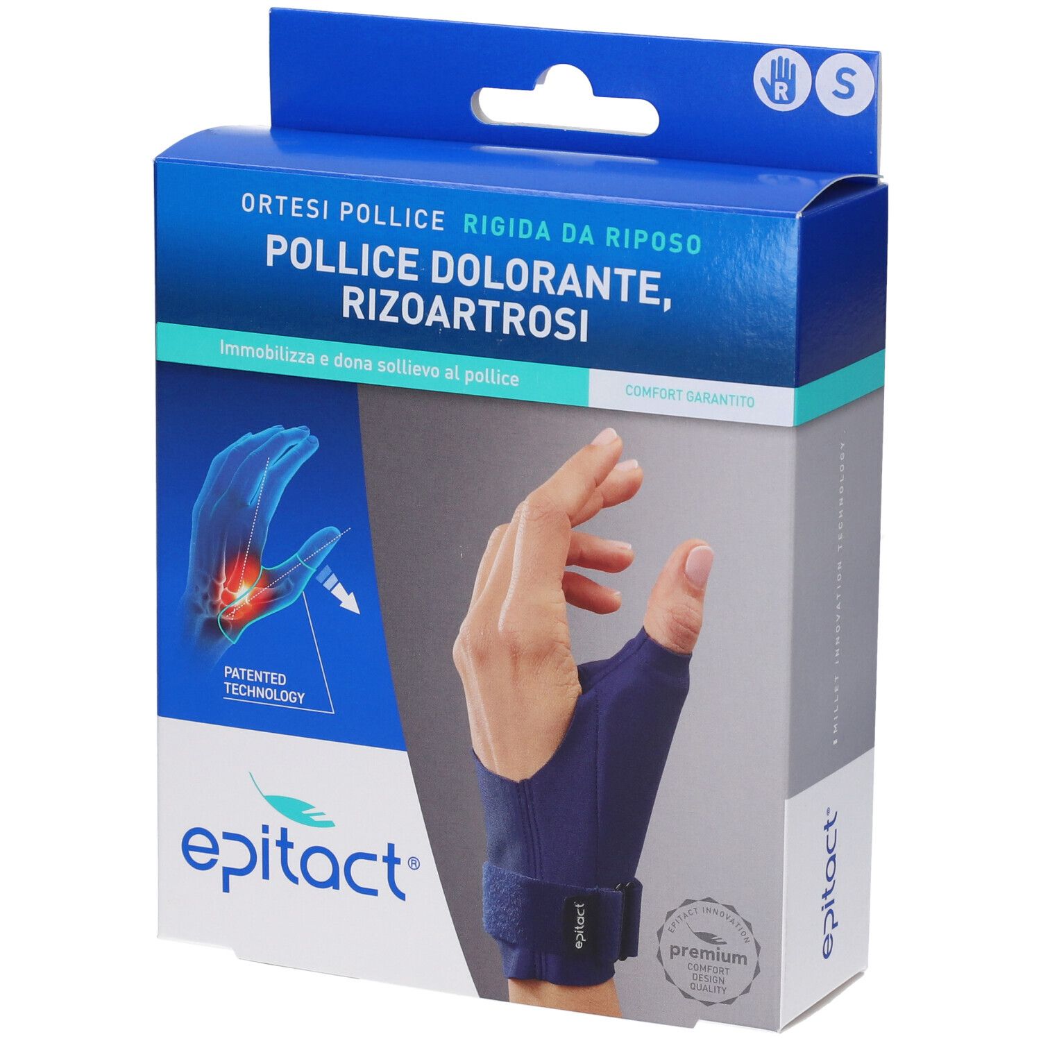 Epitact ORT Pollice RIG DX S 1 Pc Bandage(s)