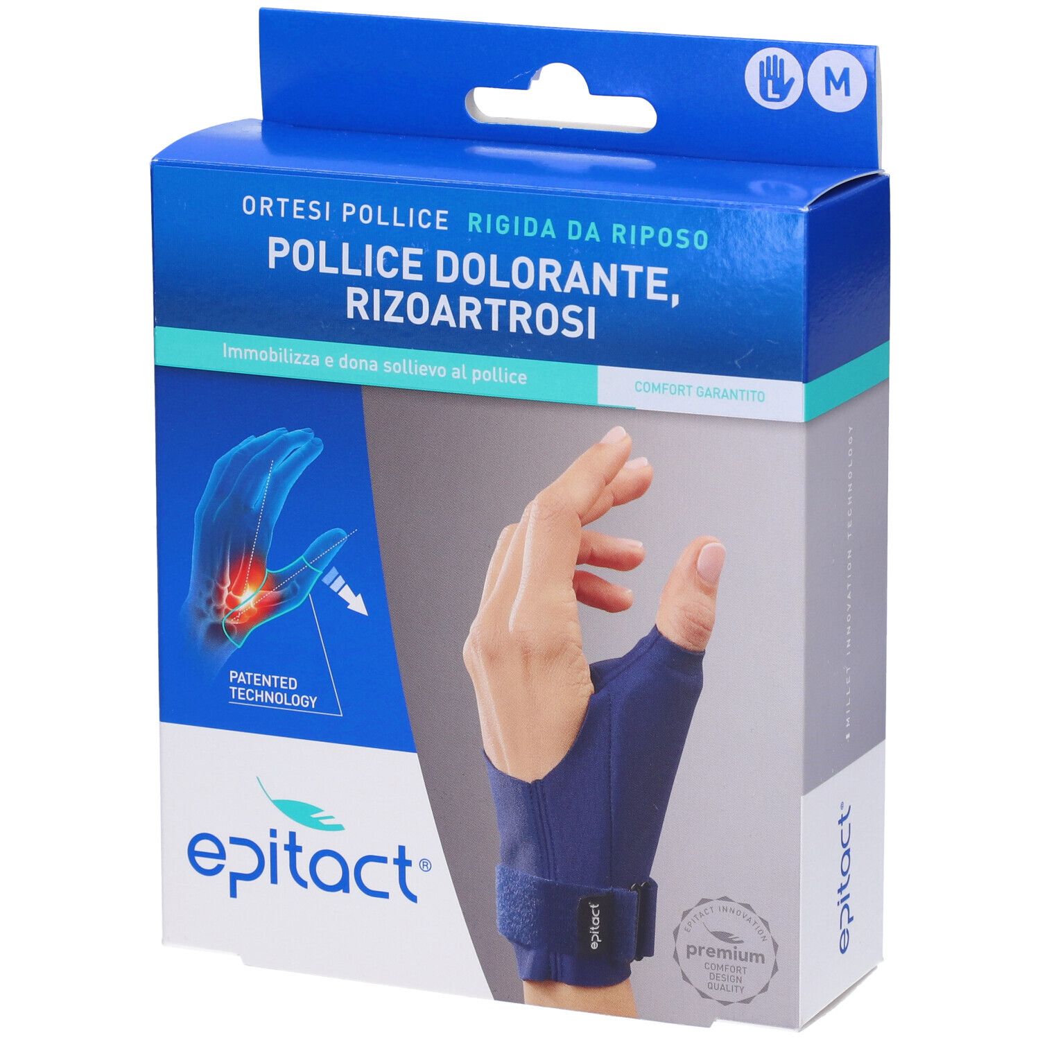 Epitact ORT Pollice RIG SX M 1 St Bandage(s)