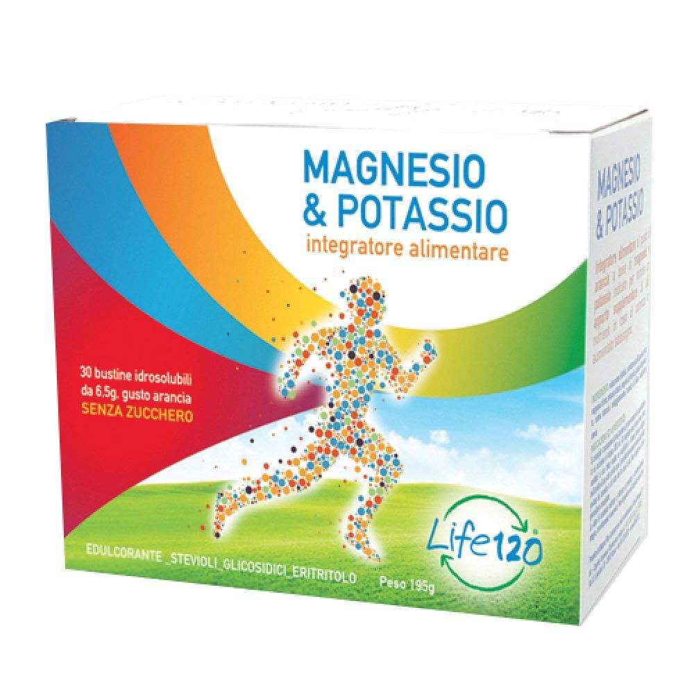 Magnesio & Potassio 30 Bustine Gusto Arancio - Integratore Per Stanchezza E Affaticamento - Immagine 6