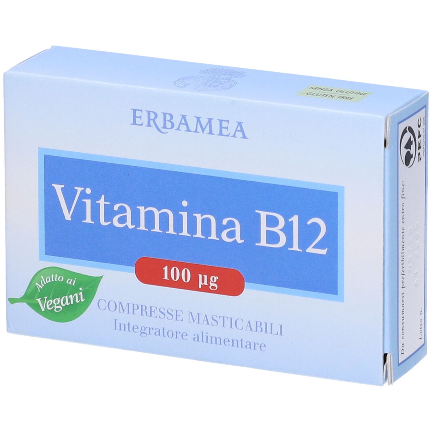 Erbamea Vitamina B12 Compresse Masticabili
