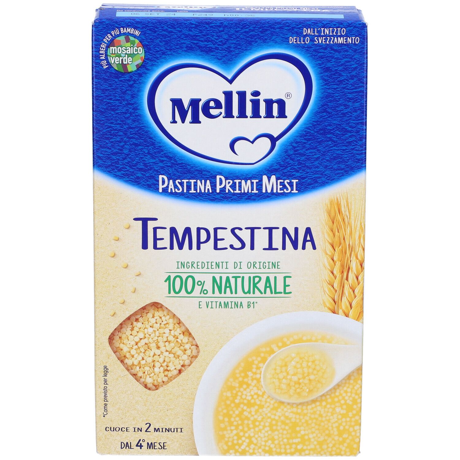 Mellin Pasta Tempestine 320G 320 g | Redcare