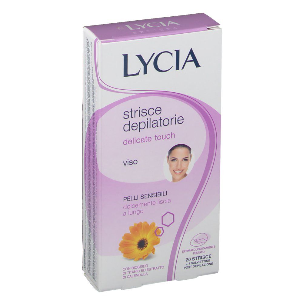 Lycia Strisce Depilatorie Delicate Touch Viso