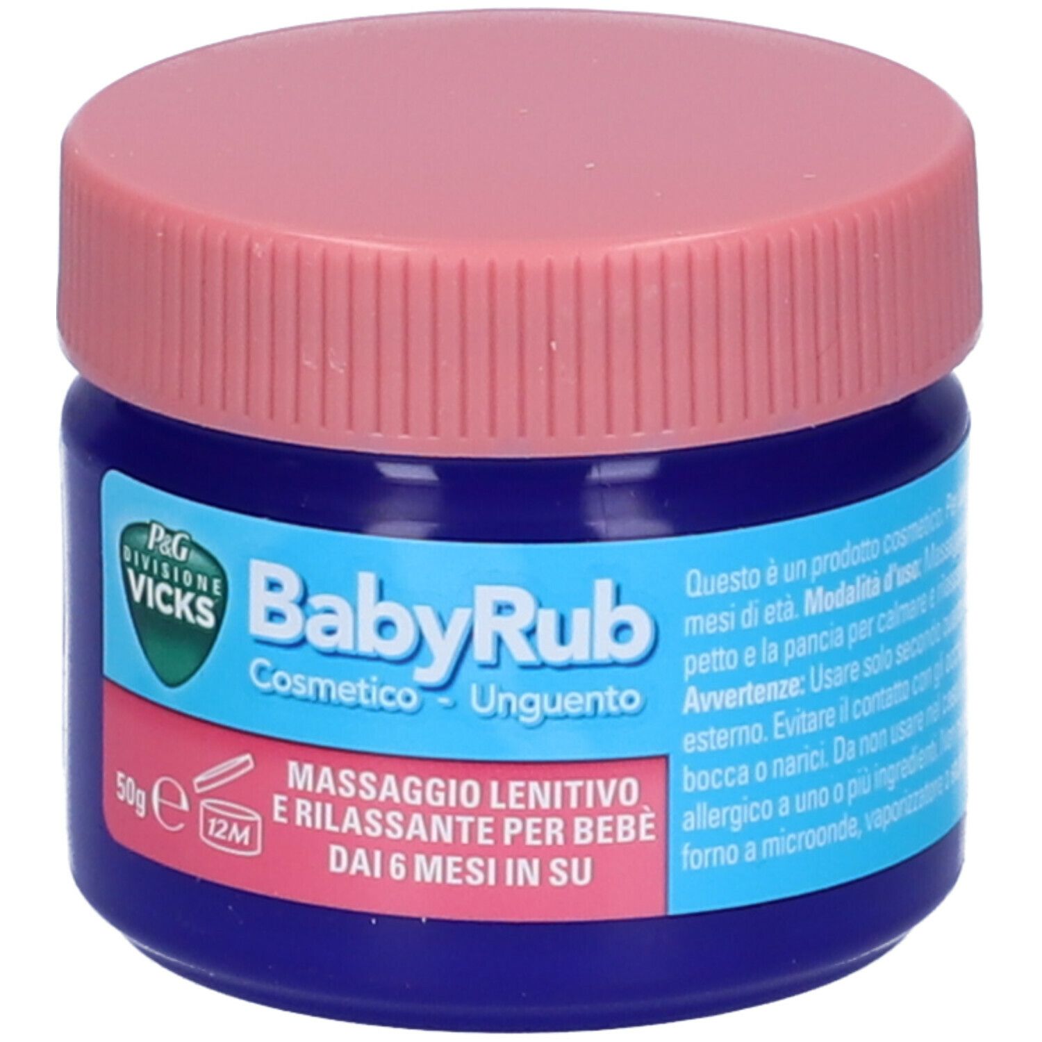 VICKS BabyRub Cosmetico - Unguento