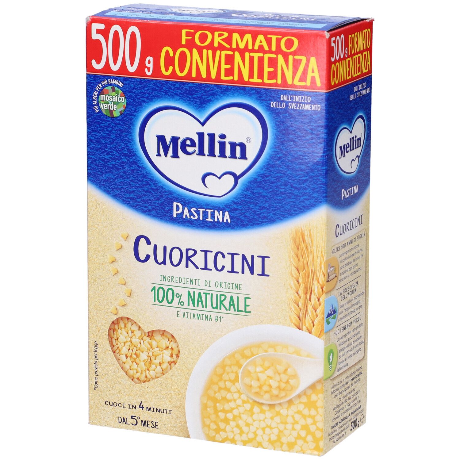 Mellin Pastina Cuoricini