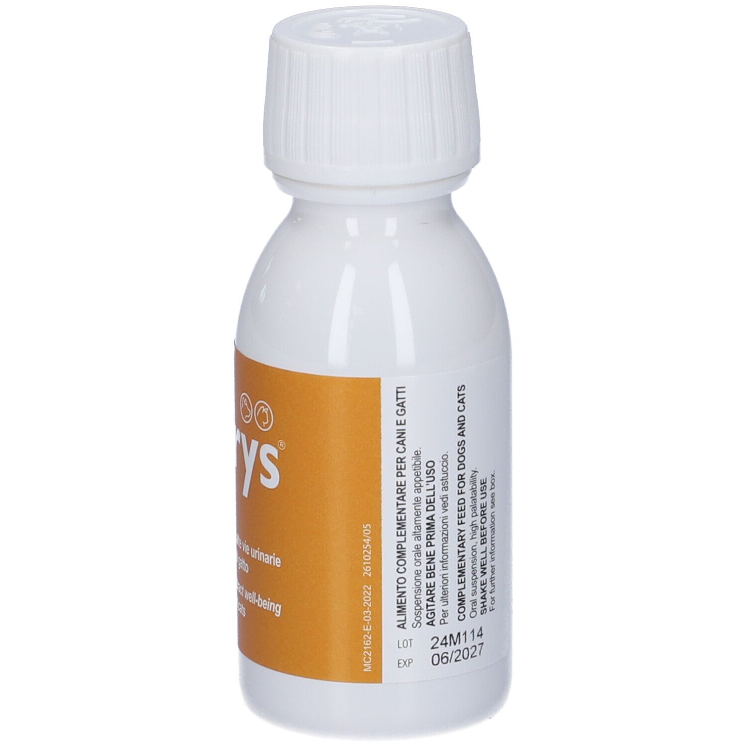 Nefrys Flasche mit 100ml für Hunde und Katzen, zur Unterstützung der Harnwege.