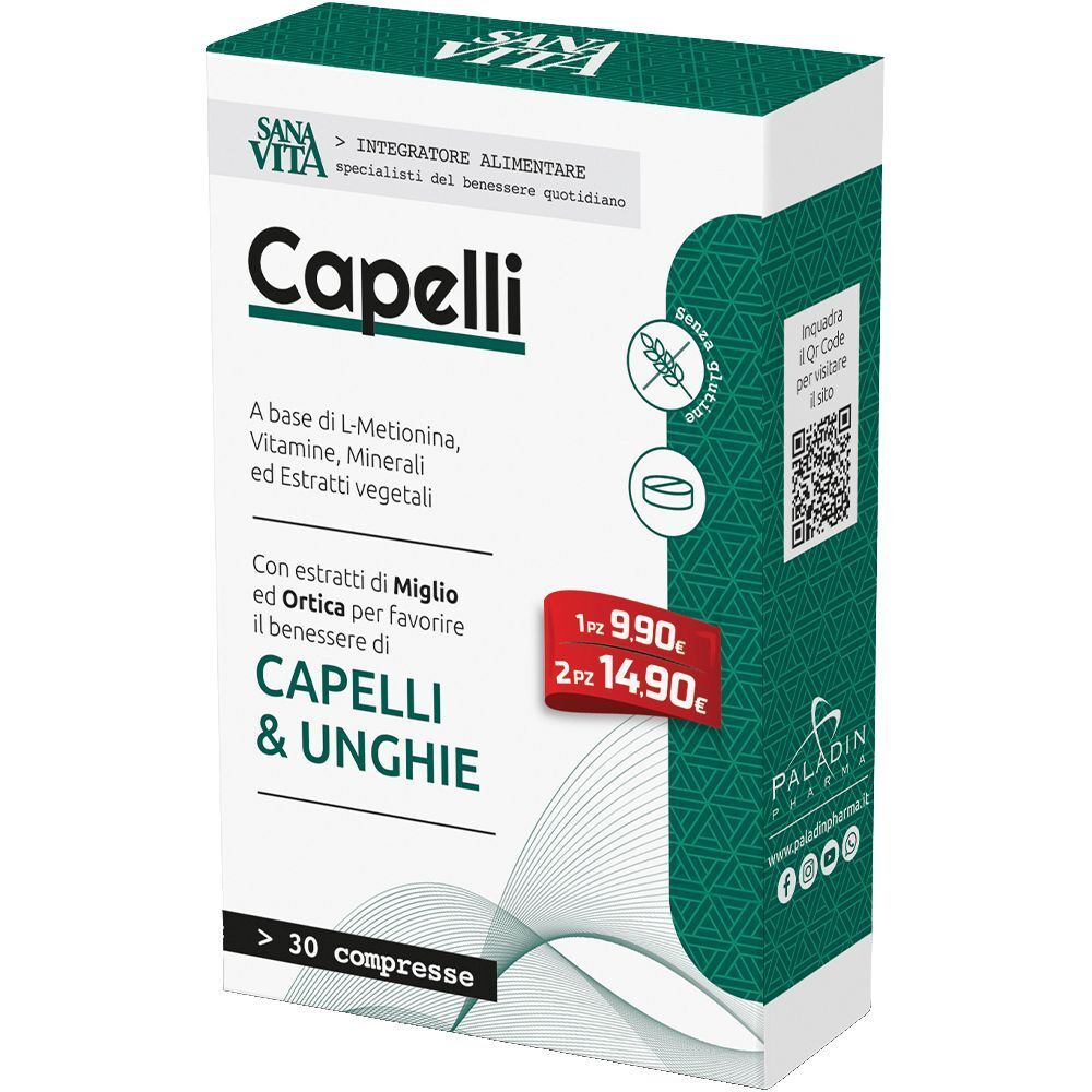 SANAVITA Capelli Integratore Alimentare Compresse