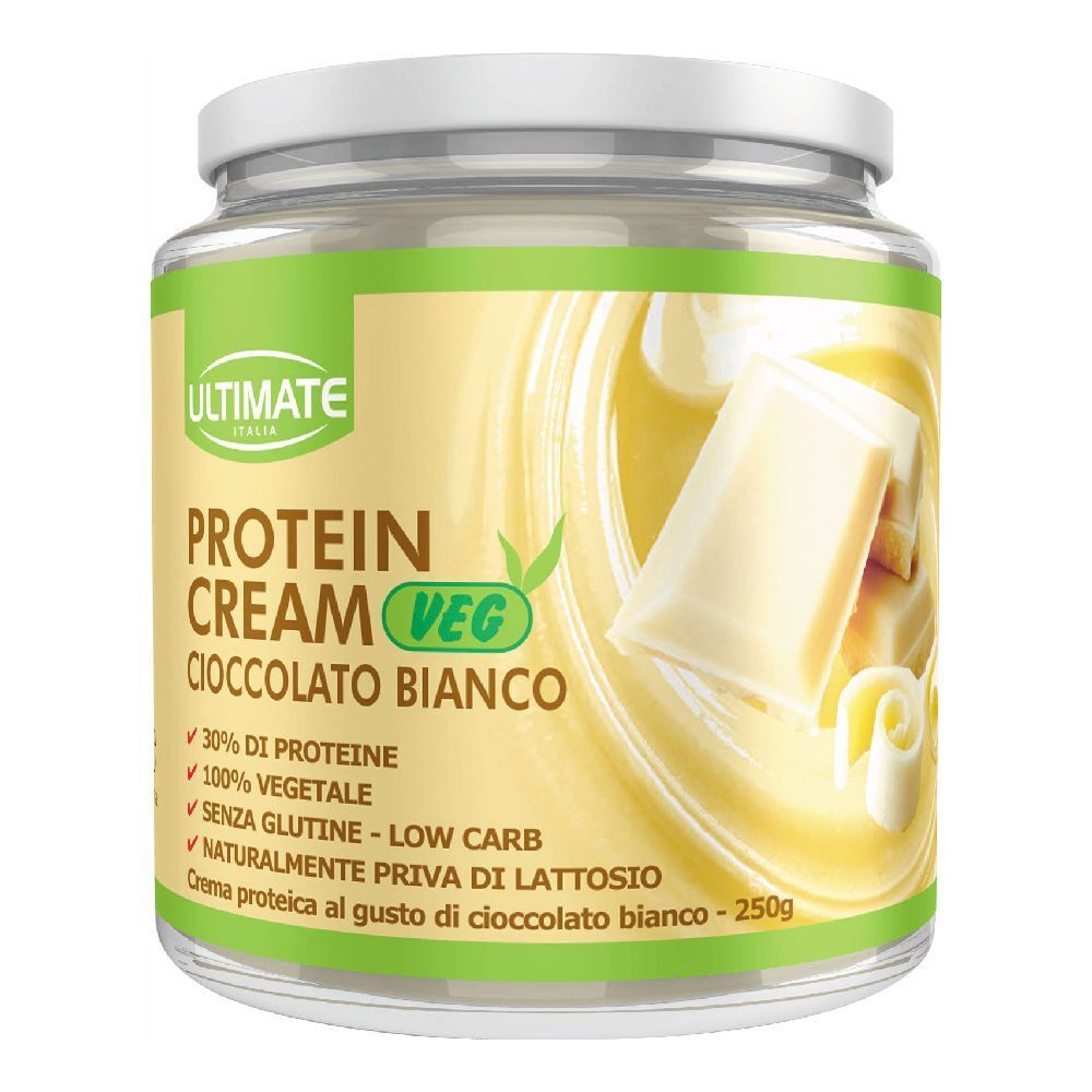 Ultimate Protein Cream Veg Cioccolato Bianco 250 G - risparmia il 10% con il codice: TOP10