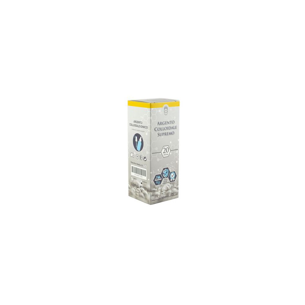 Punto Salute E Benessere Argento Colloidale Supremo 20 Ppm 100 Ml Spray + Contagocce - Immagine 7