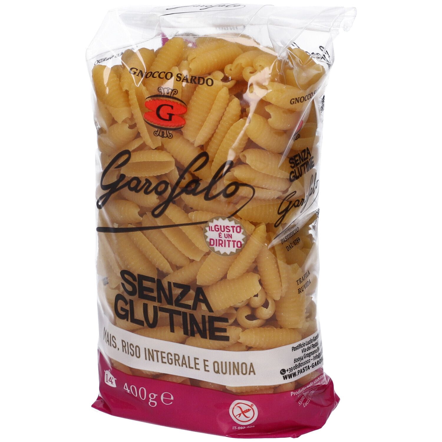 Garofalo Gnocco Sardo S/G 400G 400 g