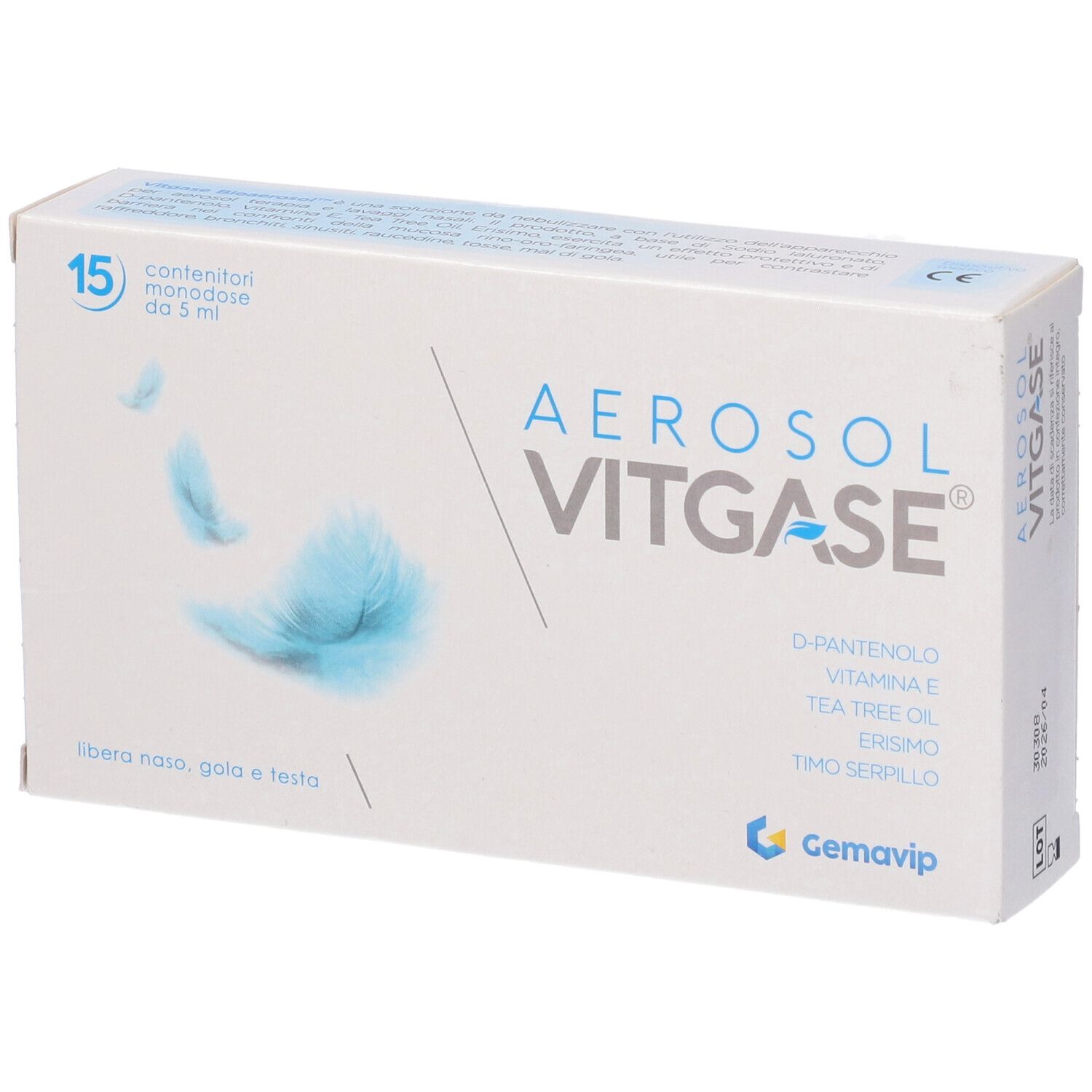 Vitgase Aerosol 15 Flaconcini 5 Ml