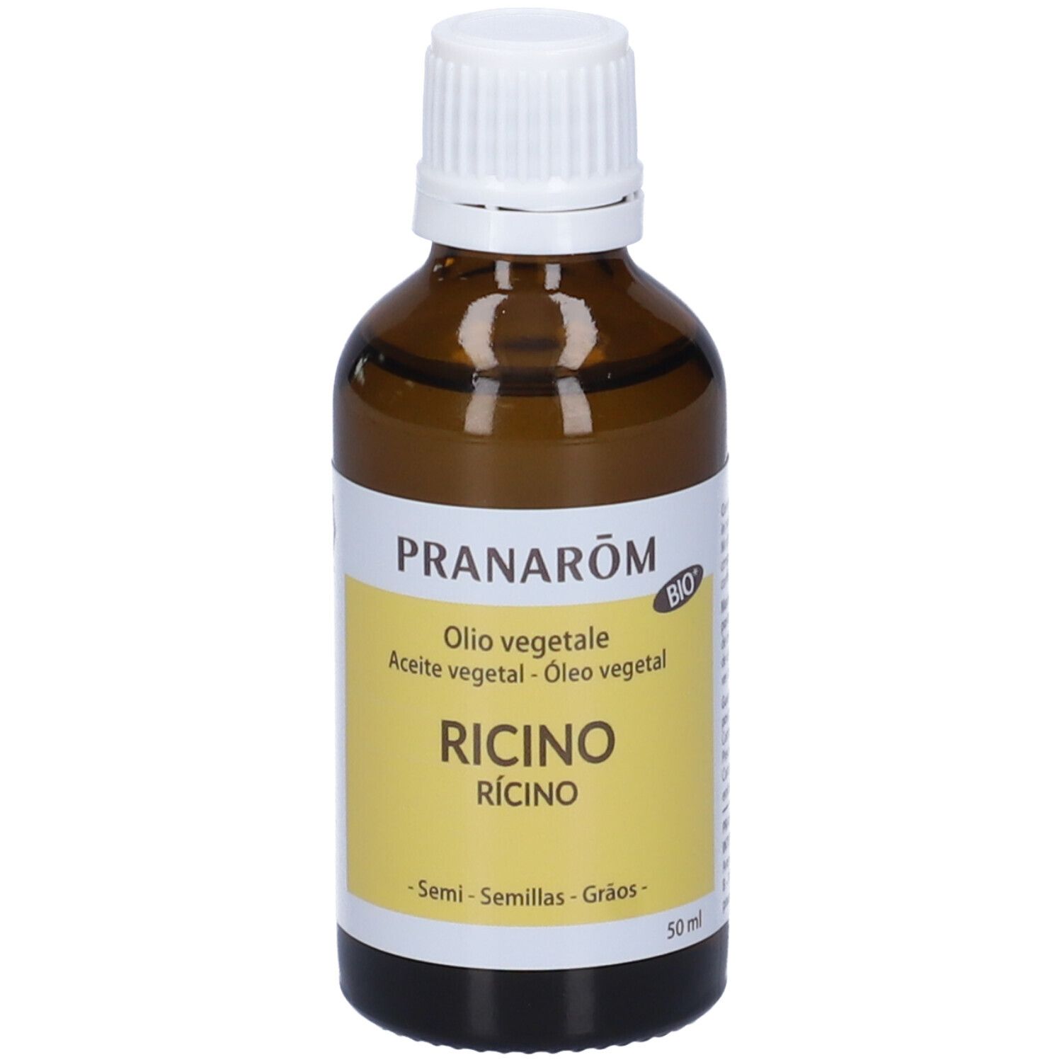 Pranarom Olio Vegetale Ricino Semi 50 ml