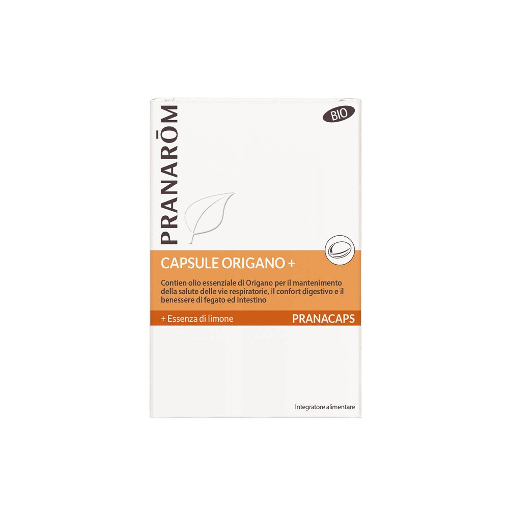 Pranarom Pranacaps Capsule Origano + Integratore Alimentare