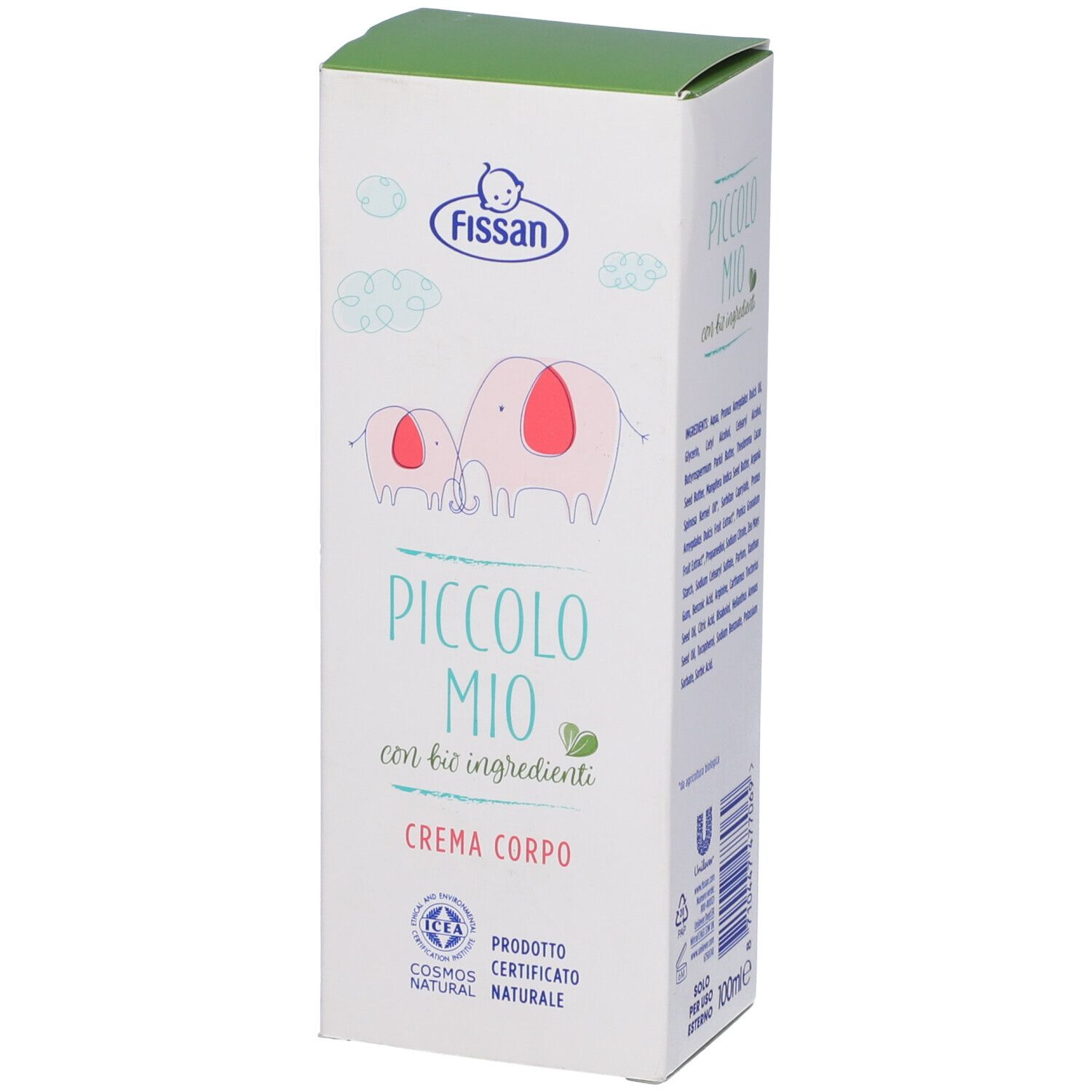 Fissan Crema Piccolo Mio Corpo Per Pelle Delicata 100Ml - Immagine 5
