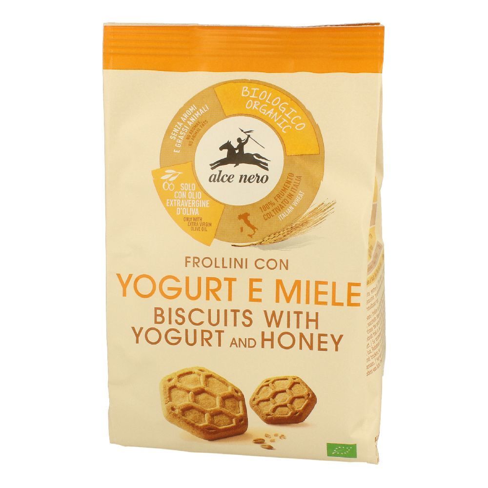 Alce Nero Frollino con Yogurt e Miele Bio