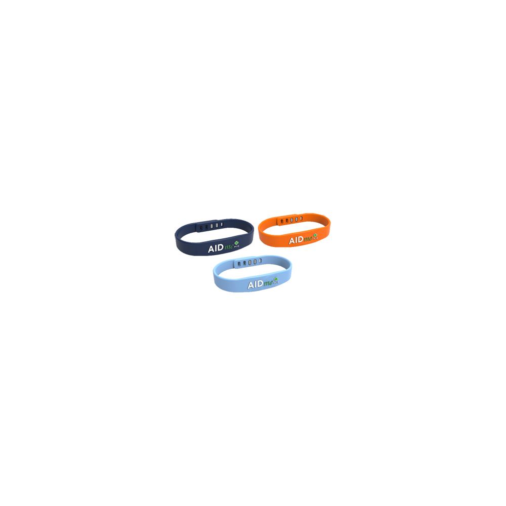 Aidme Bracciale Salvavita Blu Con Sistema Nfc
