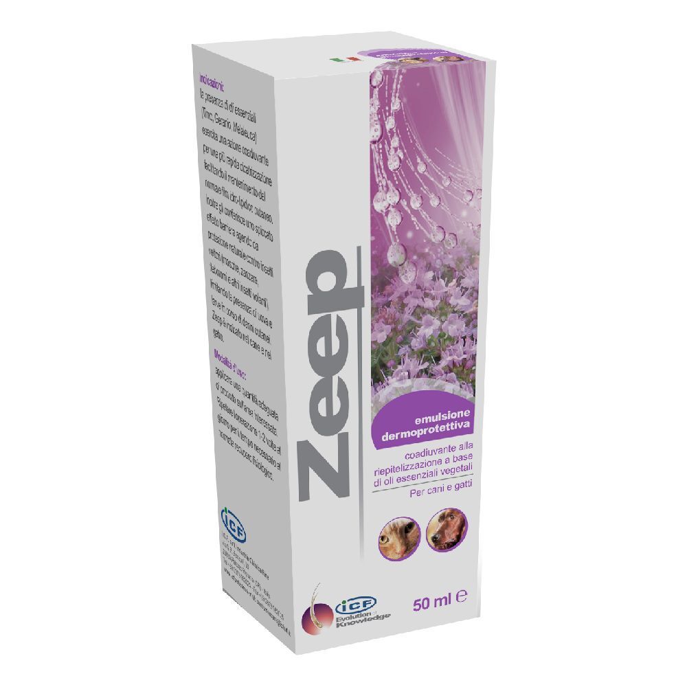 I.c.f. Ind.chimica Fine Srl Zeep Emulsione Dermoprotettiva 50Ml - Immagine 8
