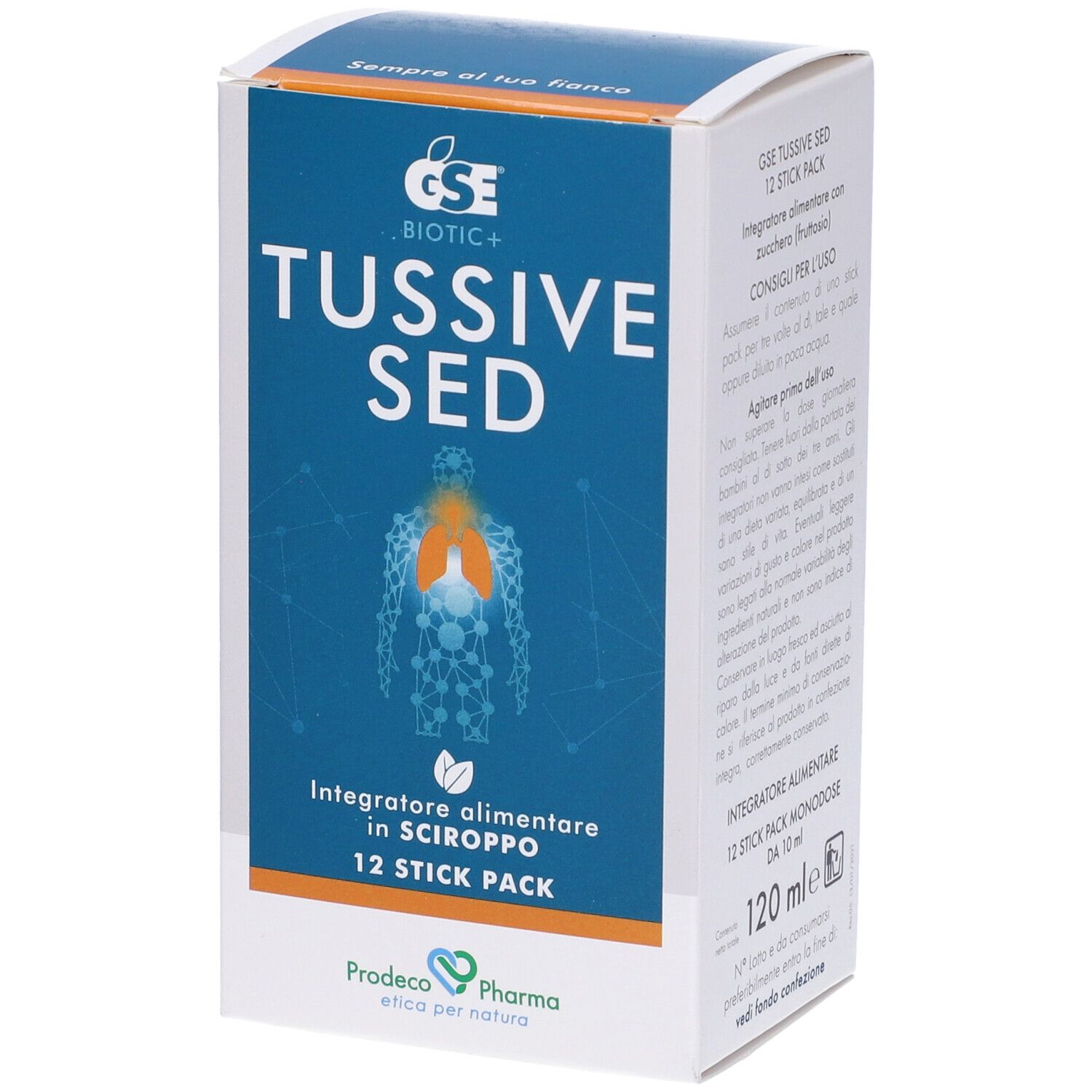 Gse Tussive Sed 12 Stickpack - Integratore Per Le Vie Respiratorie - Immagine 10