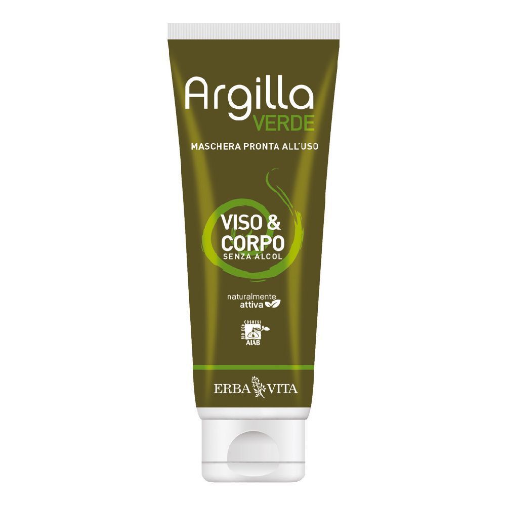 Erba Vita Verde Argilla Maschera Pronta 250 Ml - Immagine 5