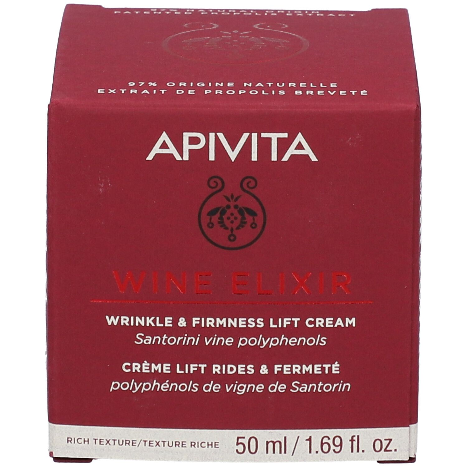 wine elixir wrinkle & firmness lift cream rich texture