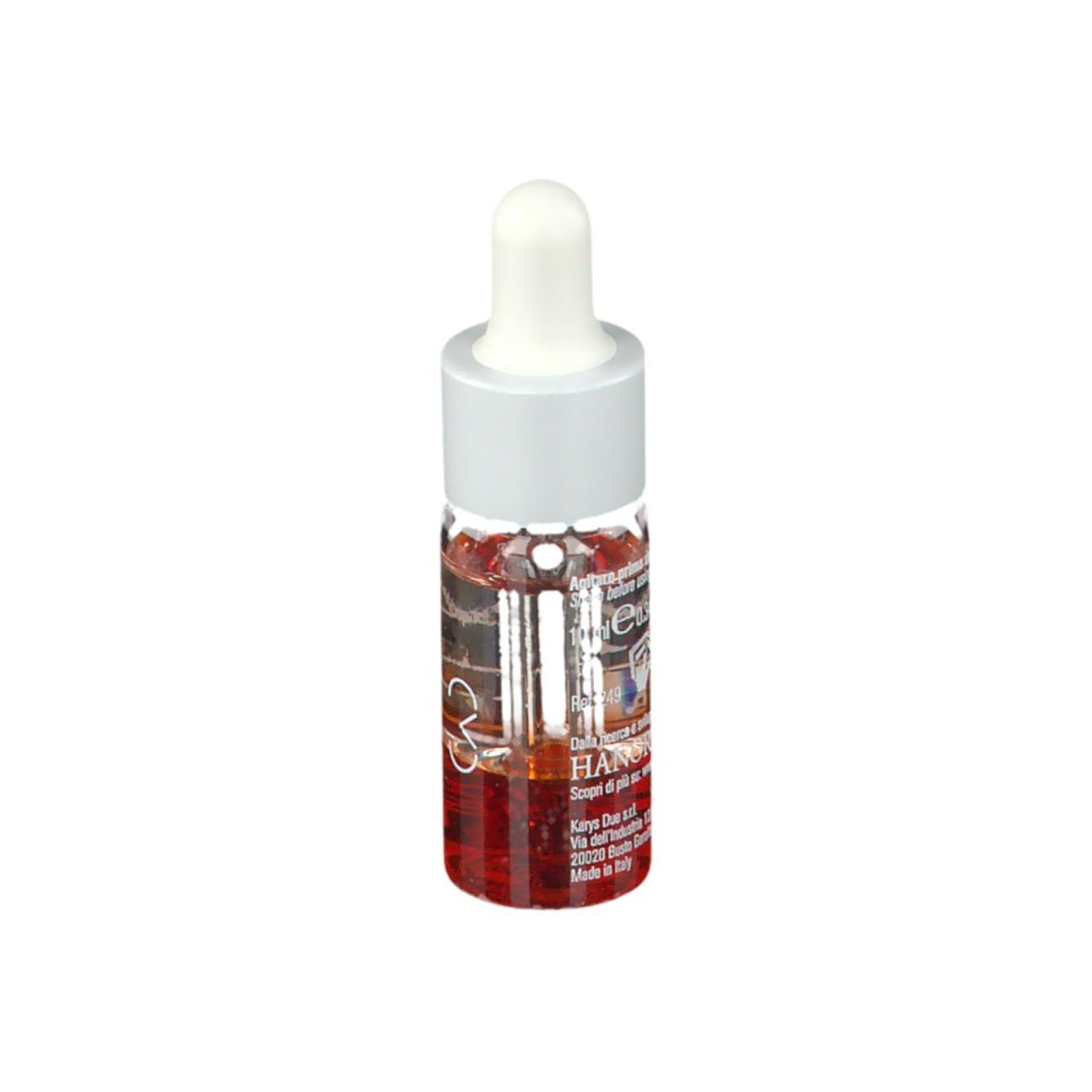 ORA Vai Lisc, activateur anti-âge. Flacon avec pipette, produit visible.