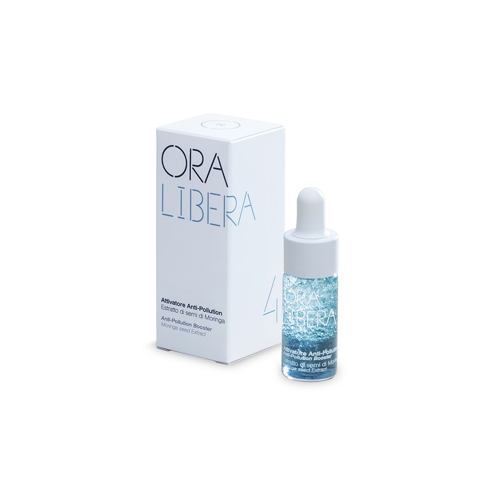 ORA LIBERA Booster Bifase Antipollution Estratto dei semi di Moringa