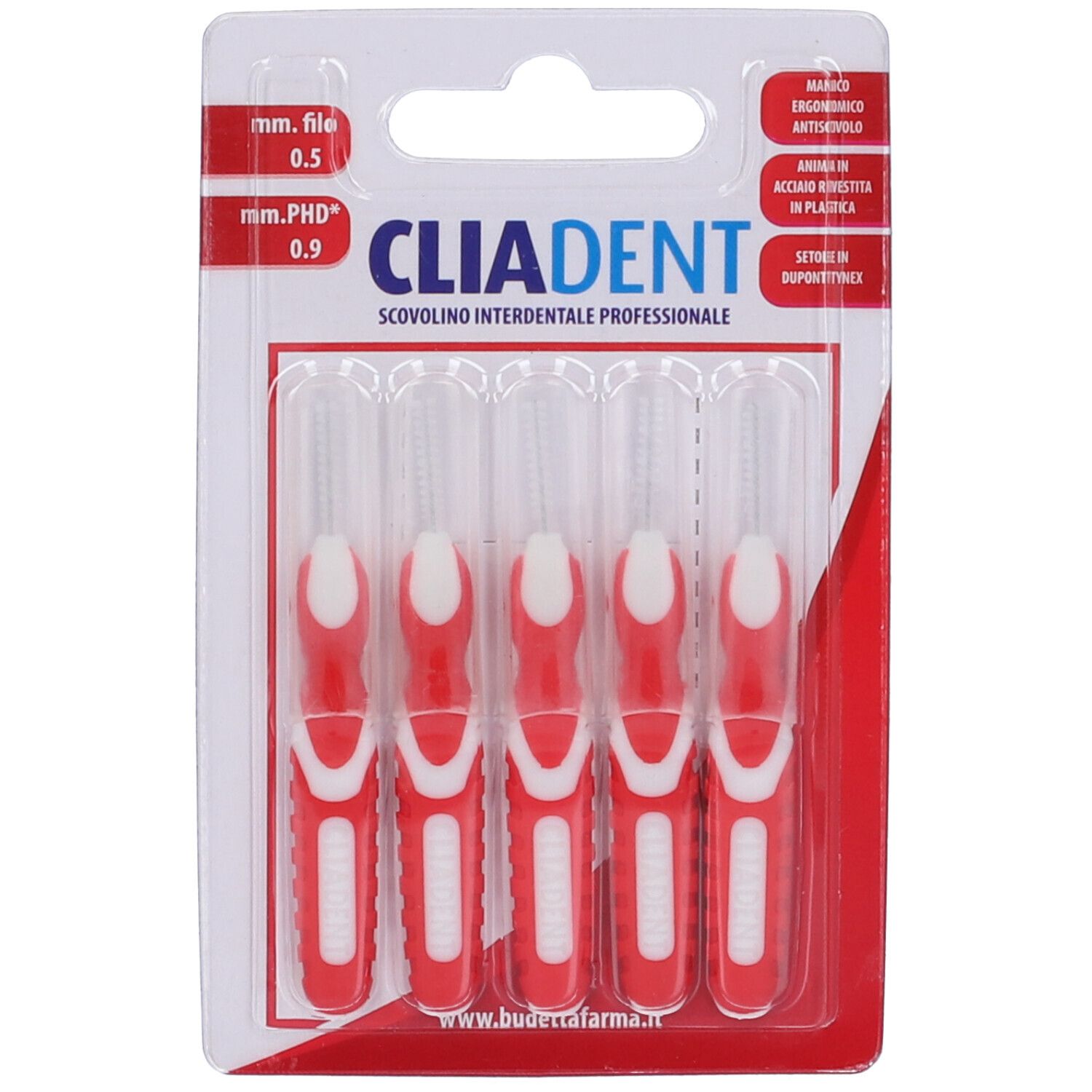 Cliadent Scovolino 5Pz 0,9Mm