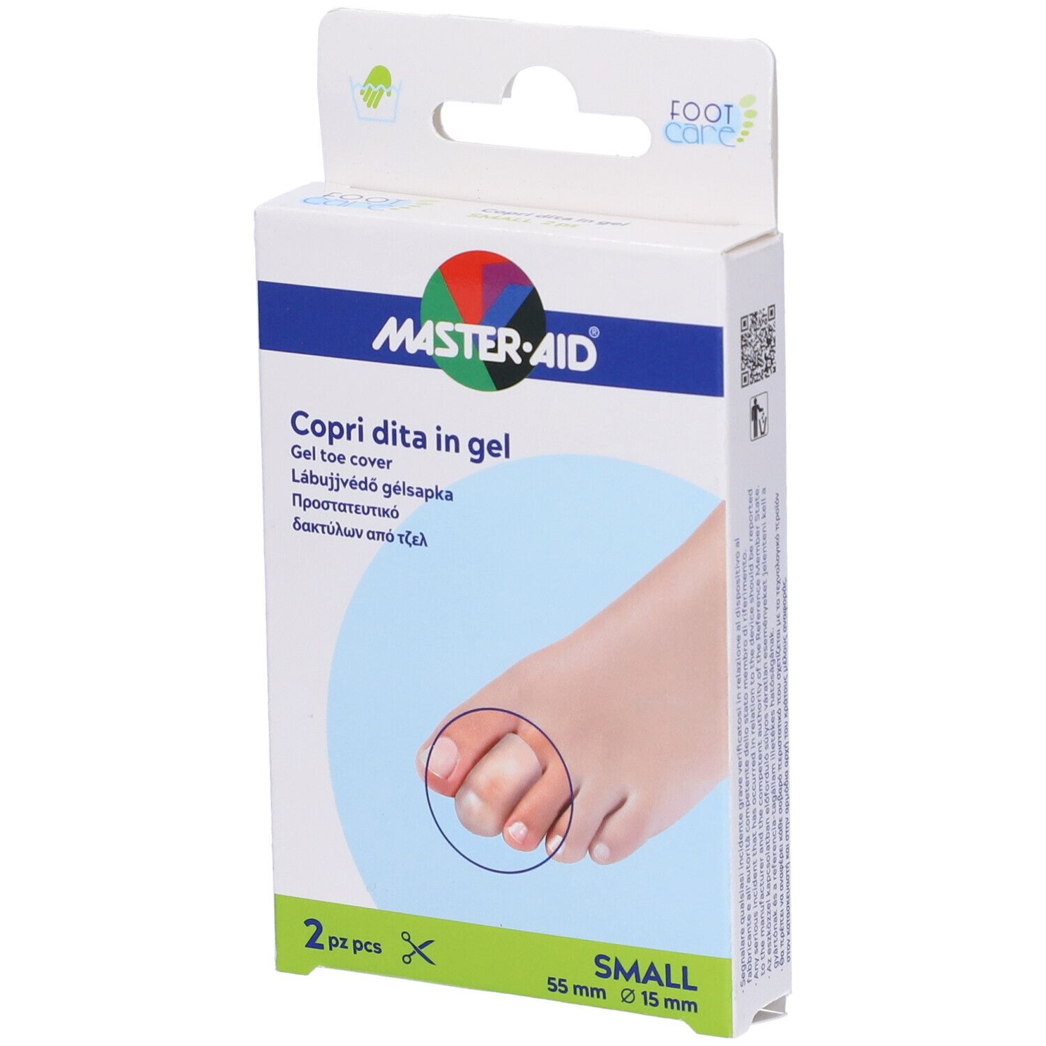 Copri Dita Master-Aid Footcare In Gel Small 2 Pezzi C1
