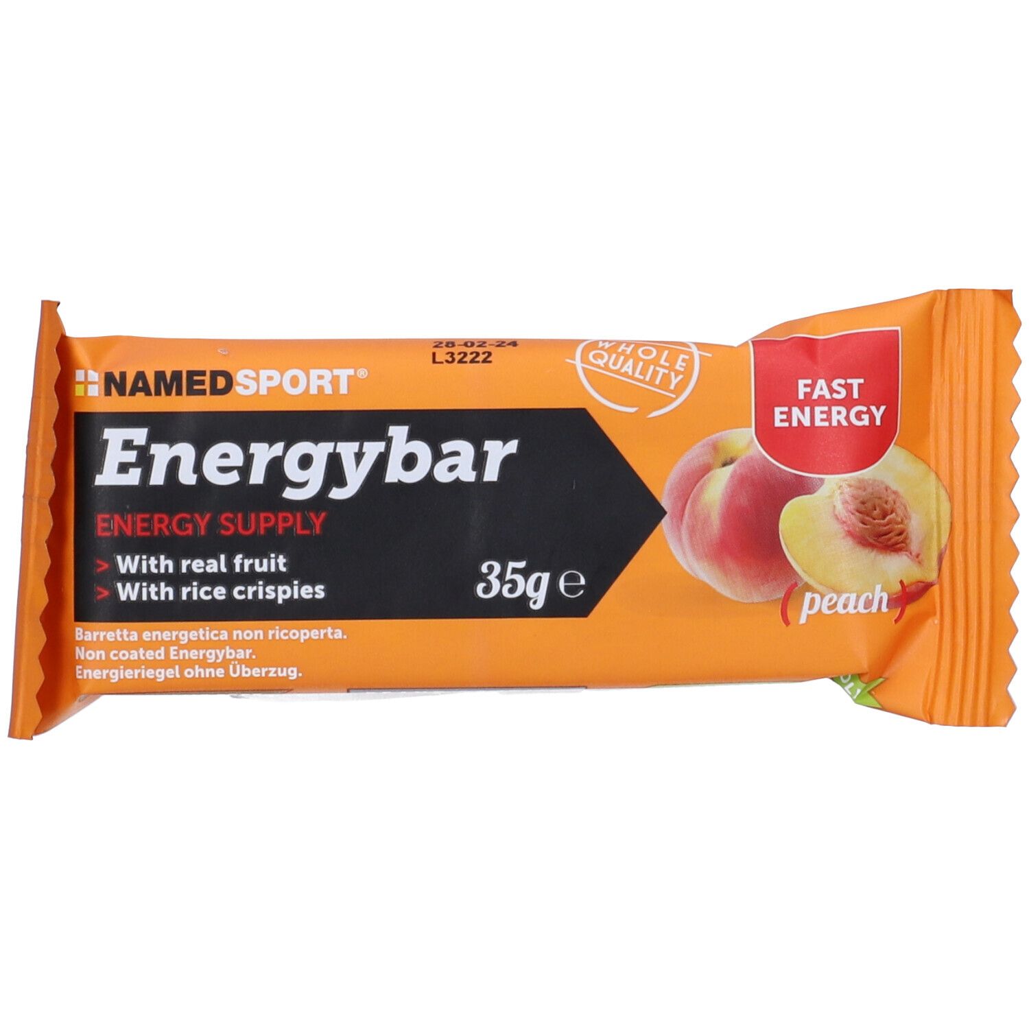 NAMED SPORT® Energybar PEACH