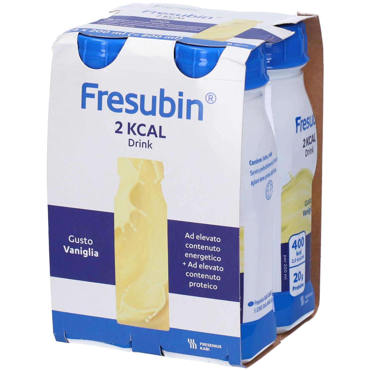 Fresubin 2 Kcal Drink Vaniglia 4 Flaconi X 200 Ml 4x200 ml Soluzione o