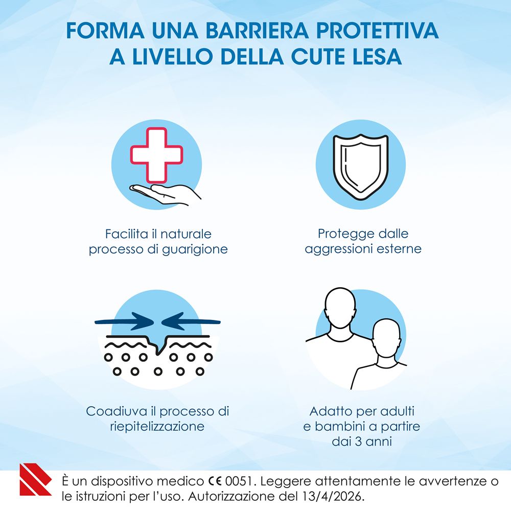 Alovex Ferite Crema Idrofila: Heilung, Schutz, Epithelisierung.