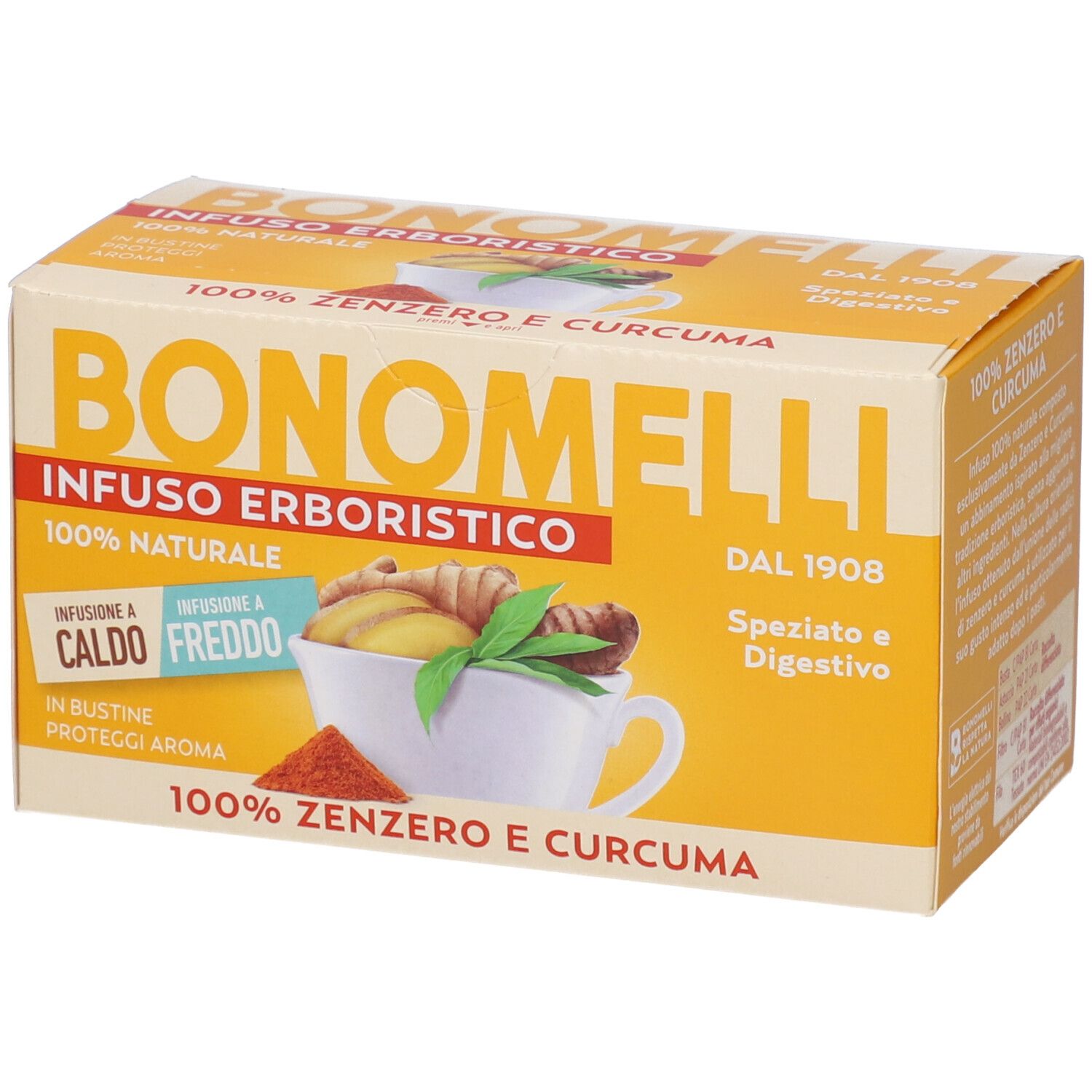 Bonomelli Infuso Zenzero/Curcuma