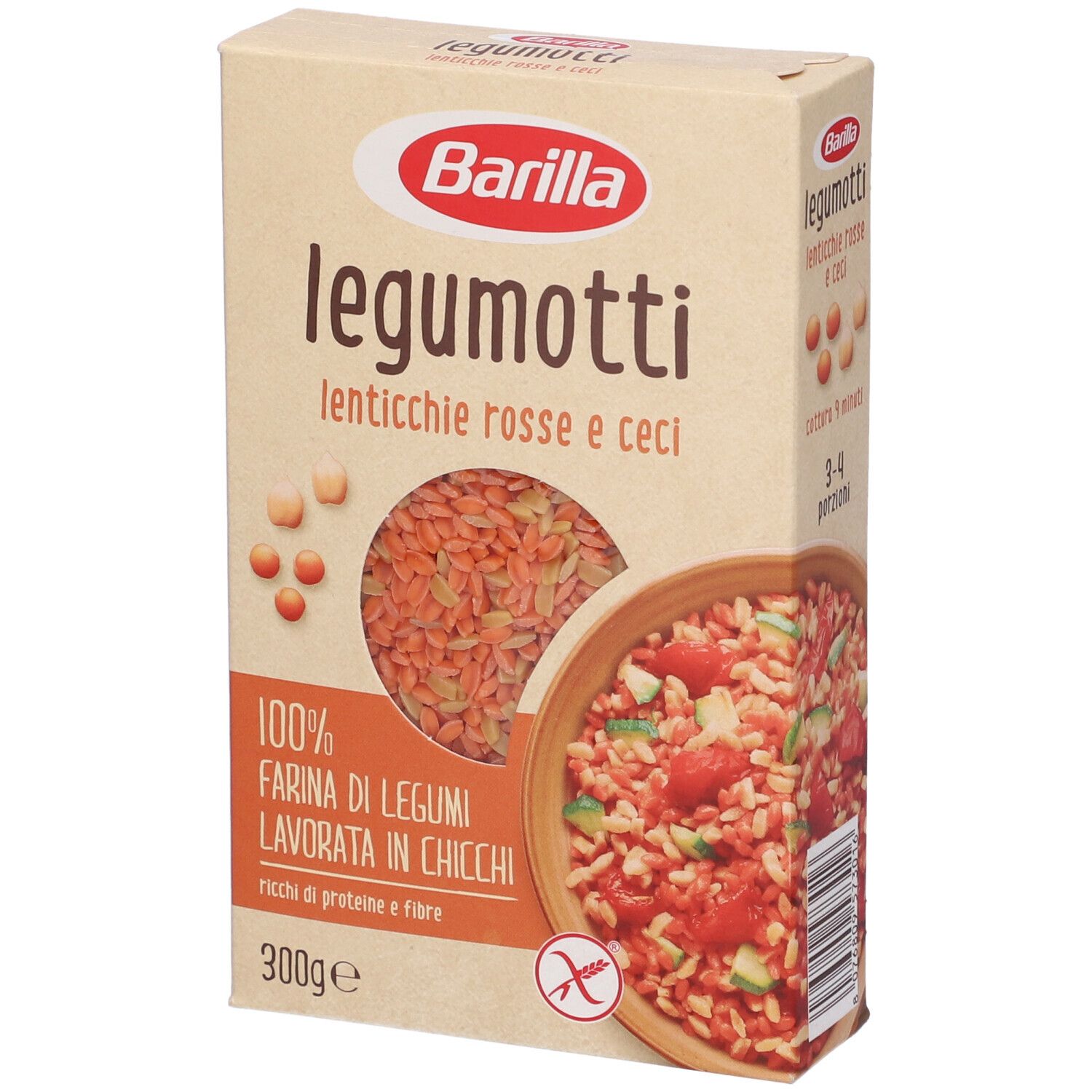 Barilla Legumotti Lenticchie Rosse E Ceci 300 G