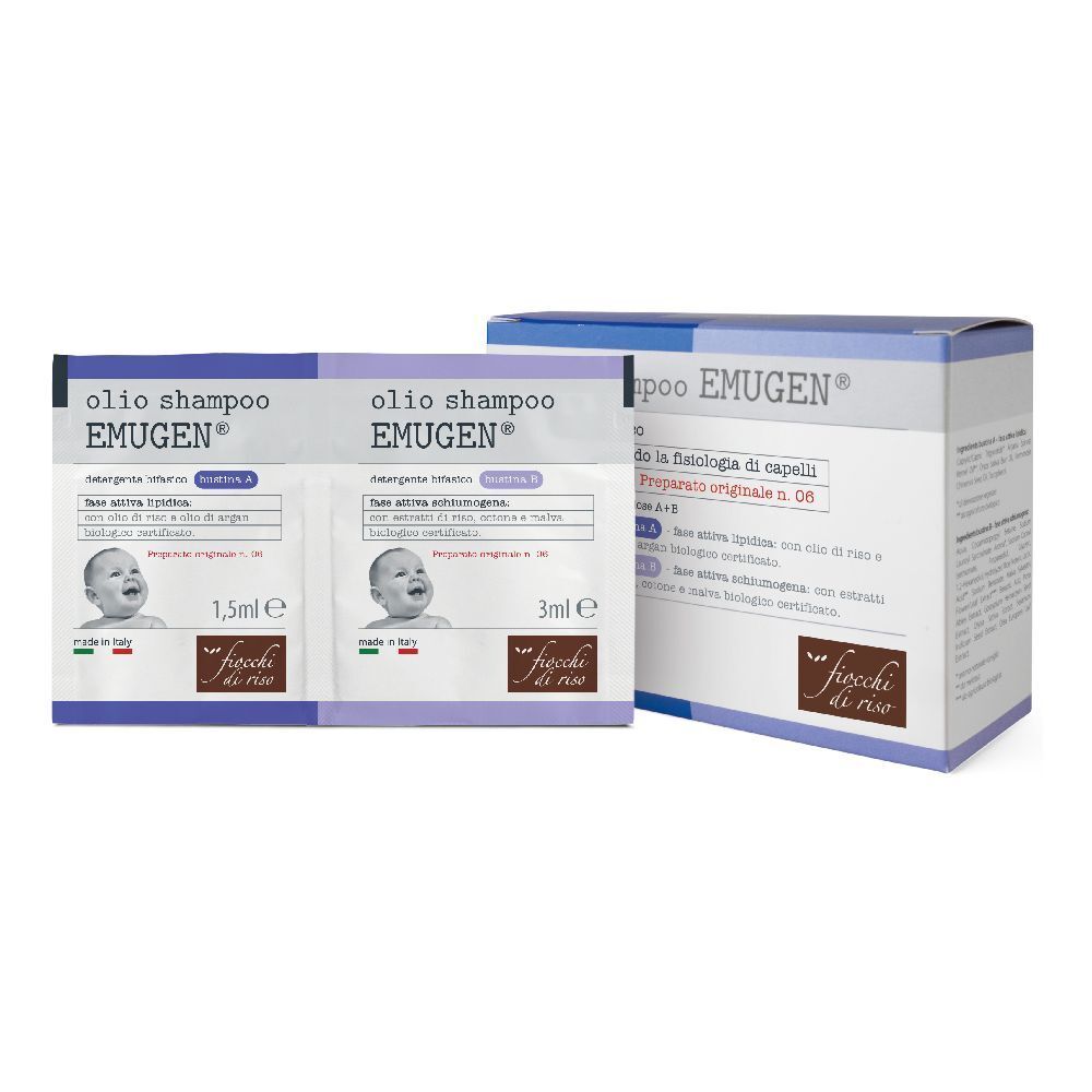 Fiocchi di Riso Olio Shampoo EMUGEN®