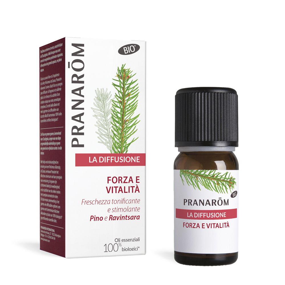 Pranarom La Diffusione Forza e Vitalitá Olio Essenziale