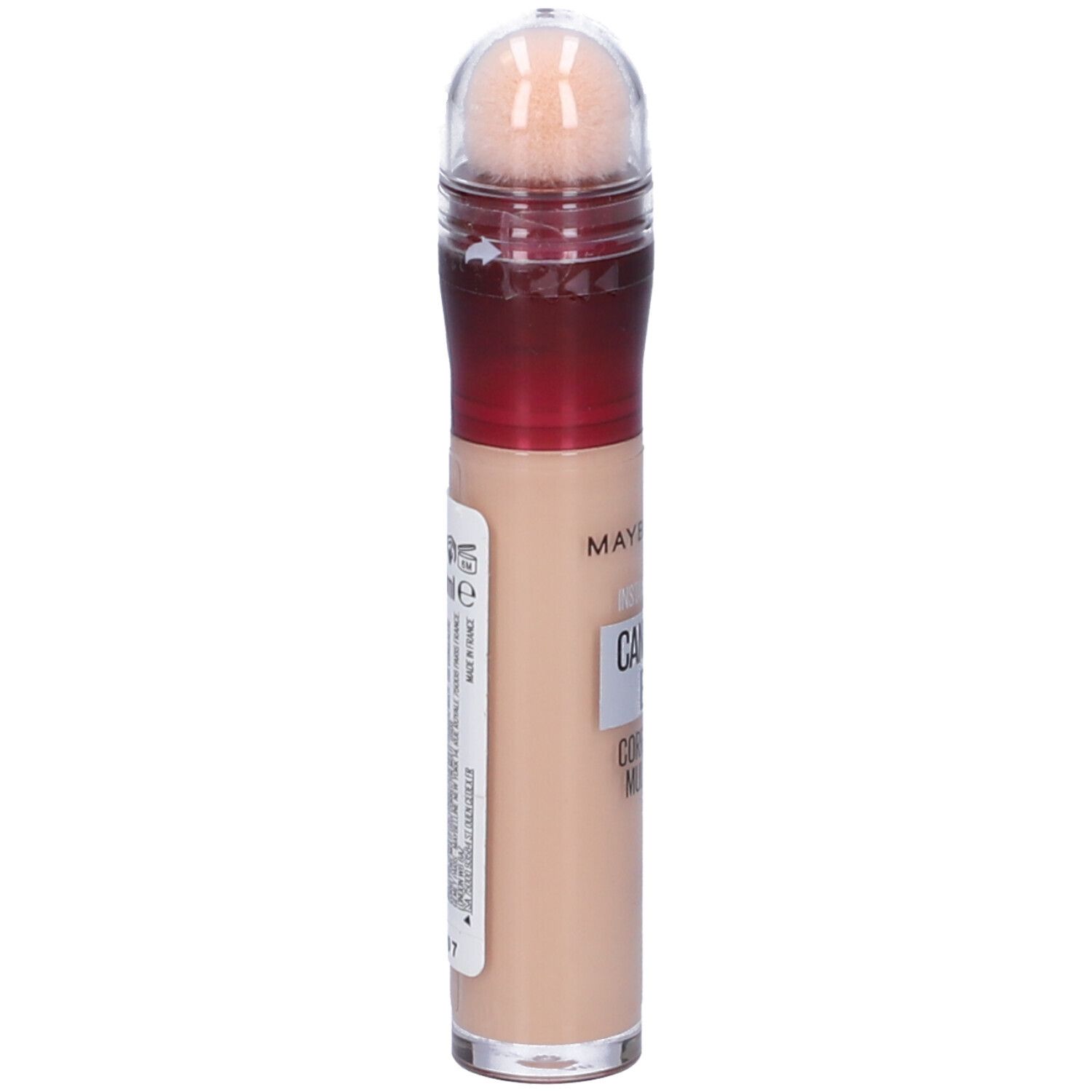 Maybelline Instant Age Rewind Concealer in hellem Beige mit Applikator.
