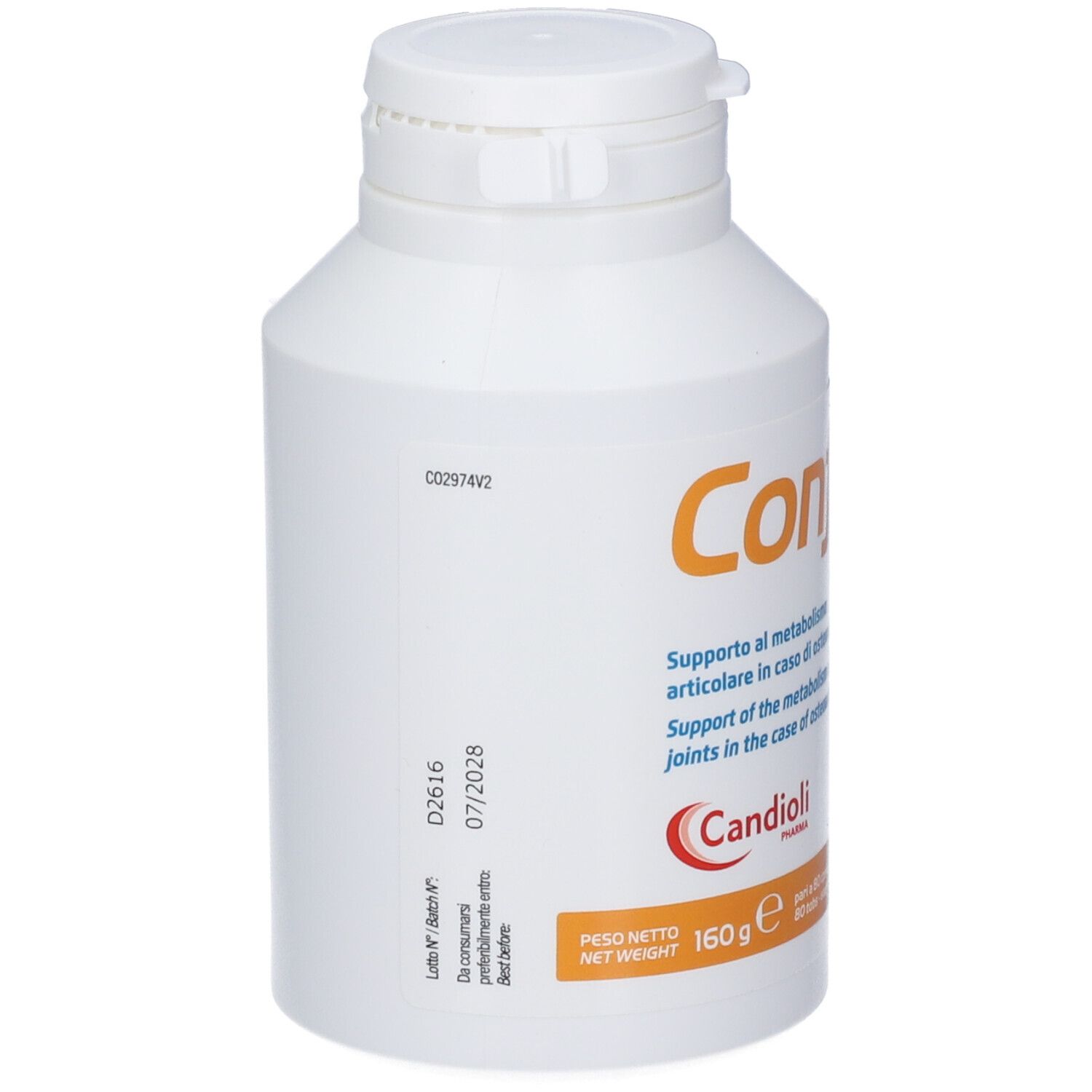 Dose Confis Ultra mit 160g Tabletten für Hunde, zur Unterstützung des Stoffwechsels bei Osteoarthritis.