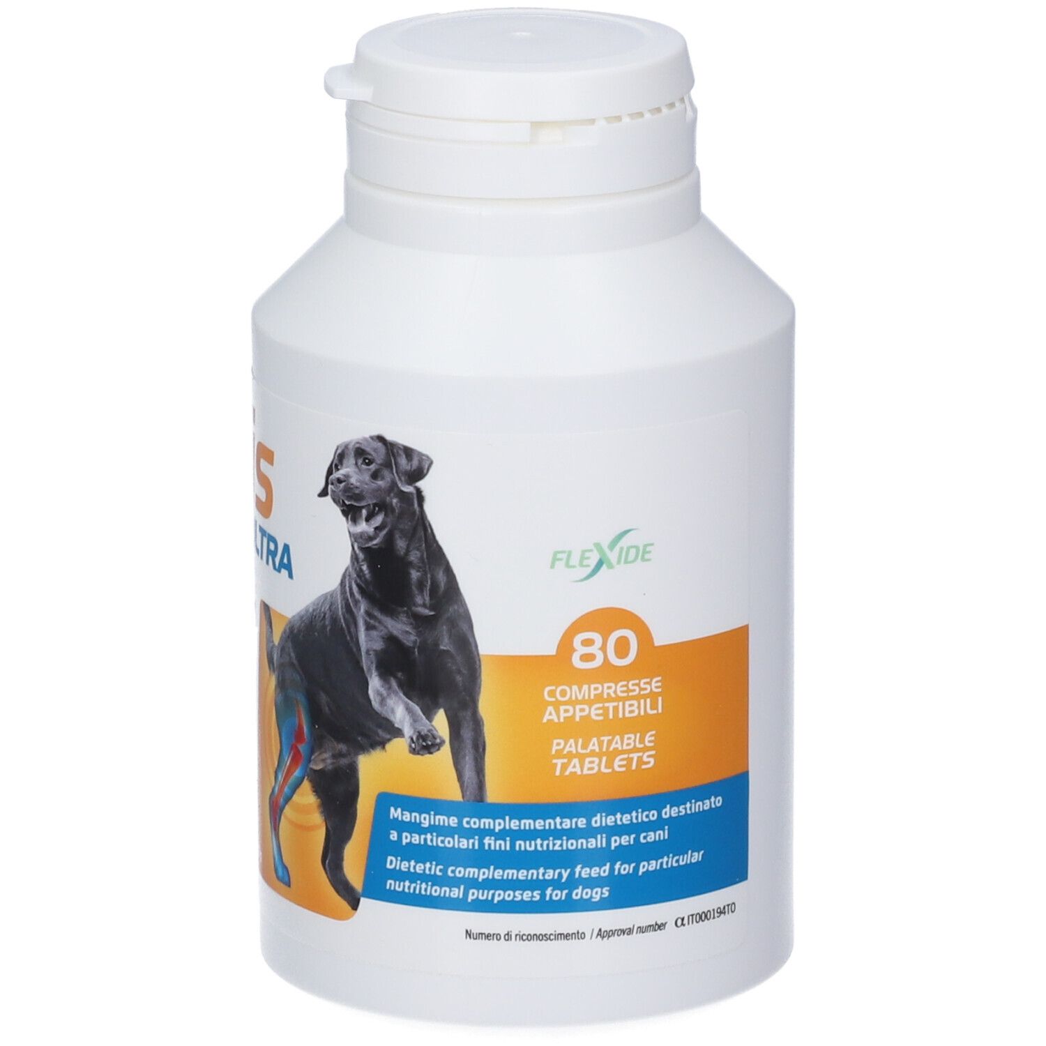 Hundefutter-Dose Confis Ultra, 160g, 80 Tabletten.