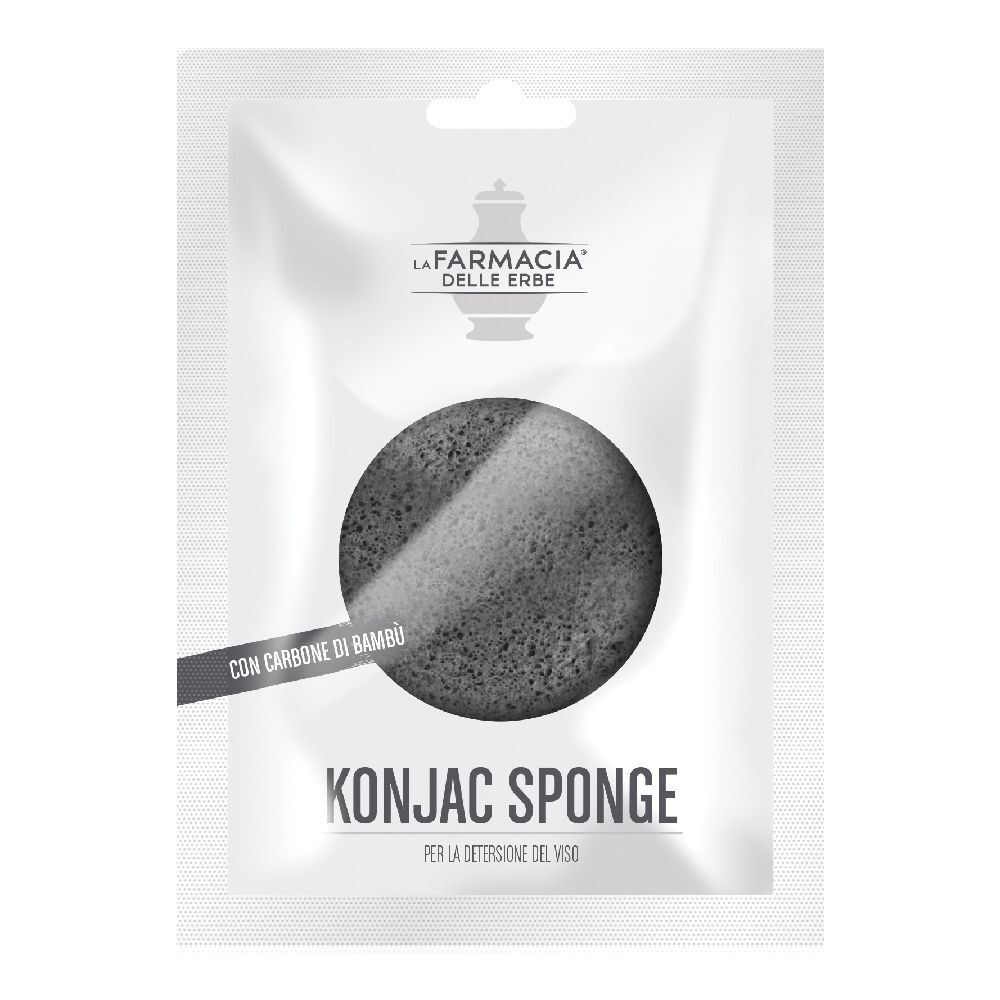 Fde Konjac Sponge Carbone Bambu' 1 Pezzo