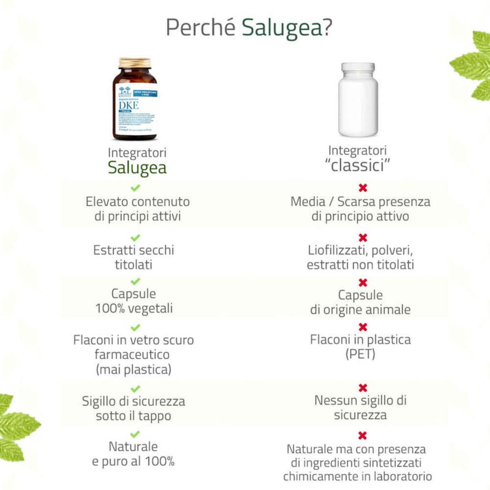 Vergleich von Salugea- und klassischen Nahrungsergänzungsmitteln. Vorteile von Salugea-Produkten.