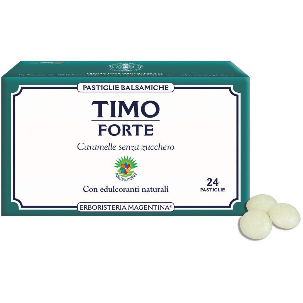 Timo Forte Pastiglie Balsamiche 24 Pezzi