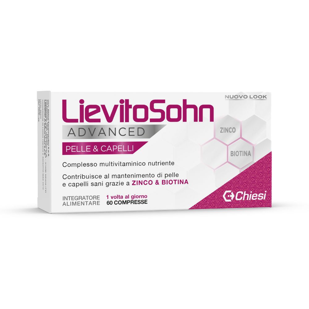 LievitoSohn Advanced Complesso Multivitaminico Pelle Capelli Compresse