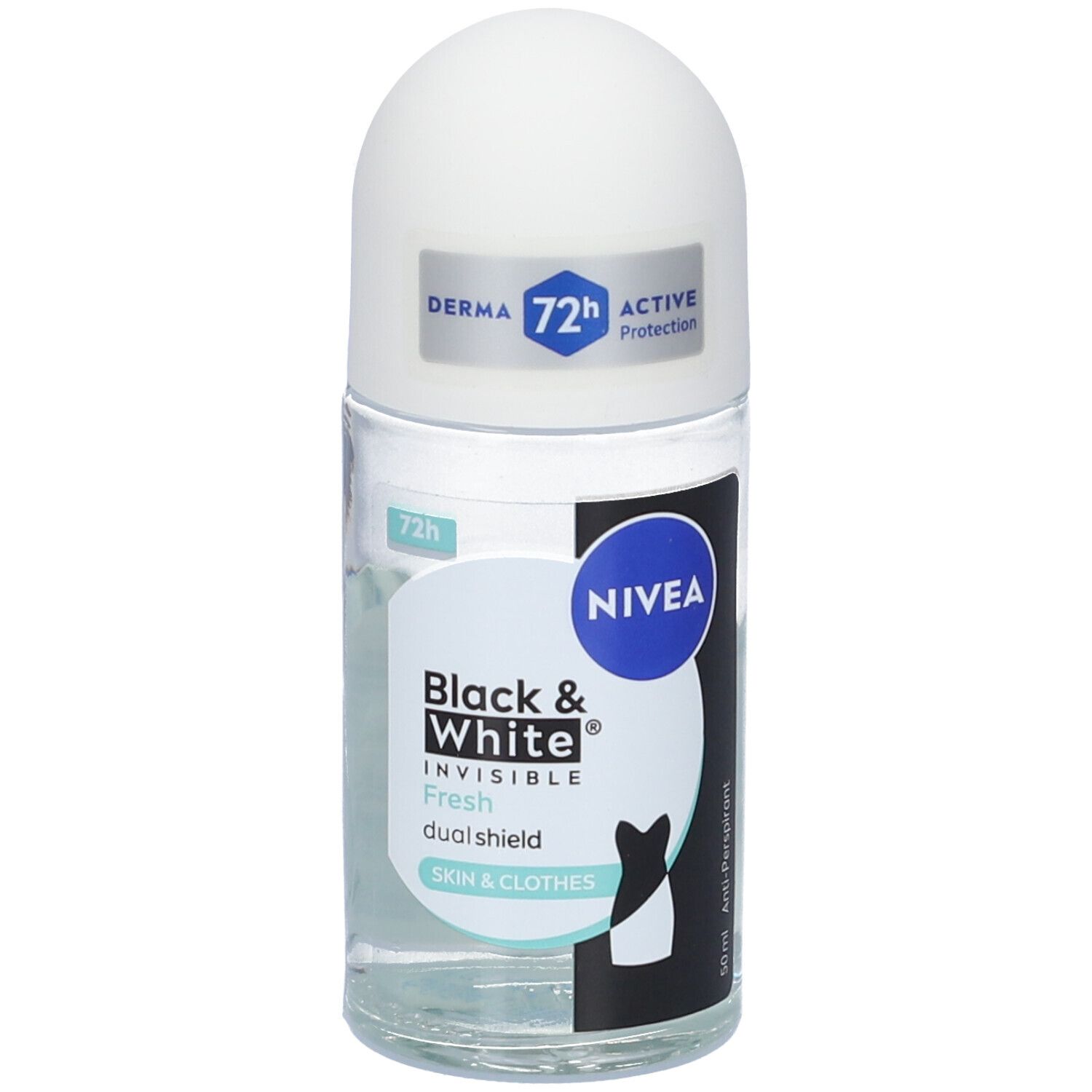 Nivea (Beiersdorf Spa) Nivea Deo Rool-On Aid I/B&W Fresh5 - Immagine 3