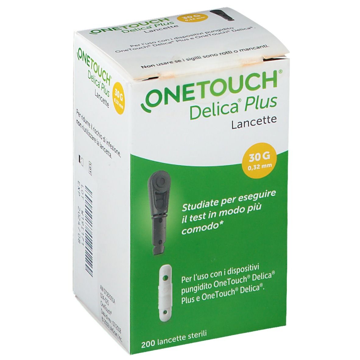 ONETOUCH® Delica® Plus Lancette 200 pz