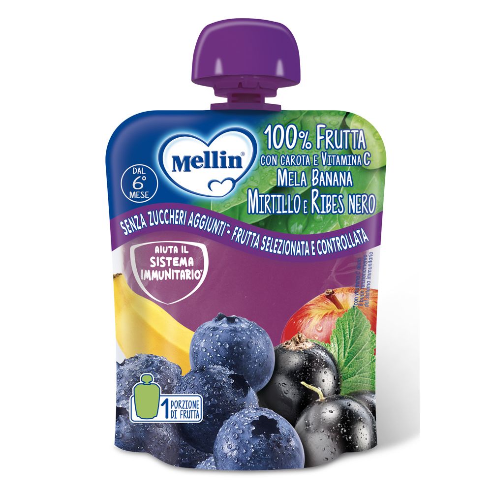 Mellin Pouch Mirtillo/Ribes90G 90 g