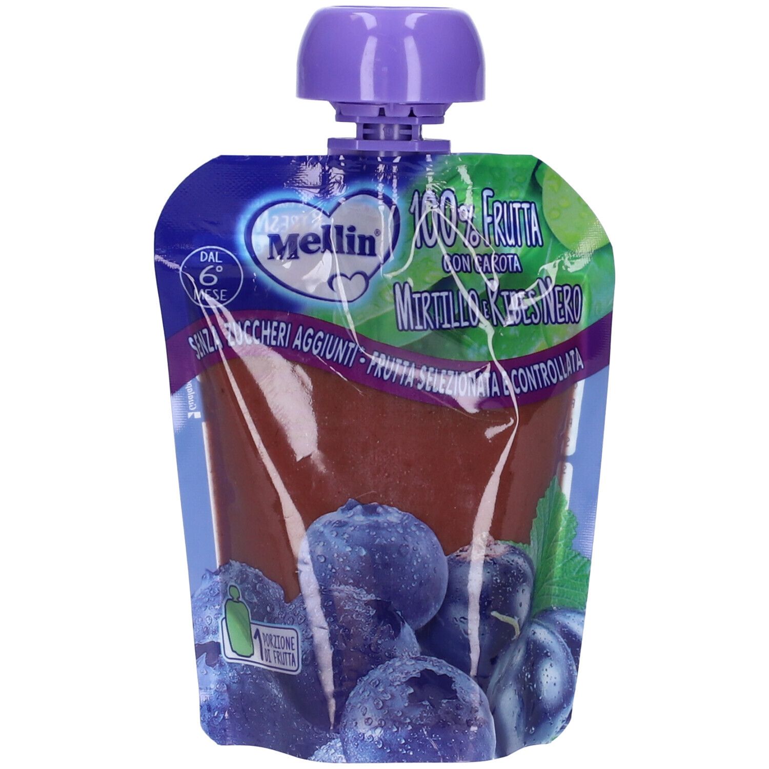 Mellin Pouch Mirtillo/Ribes 90 G
