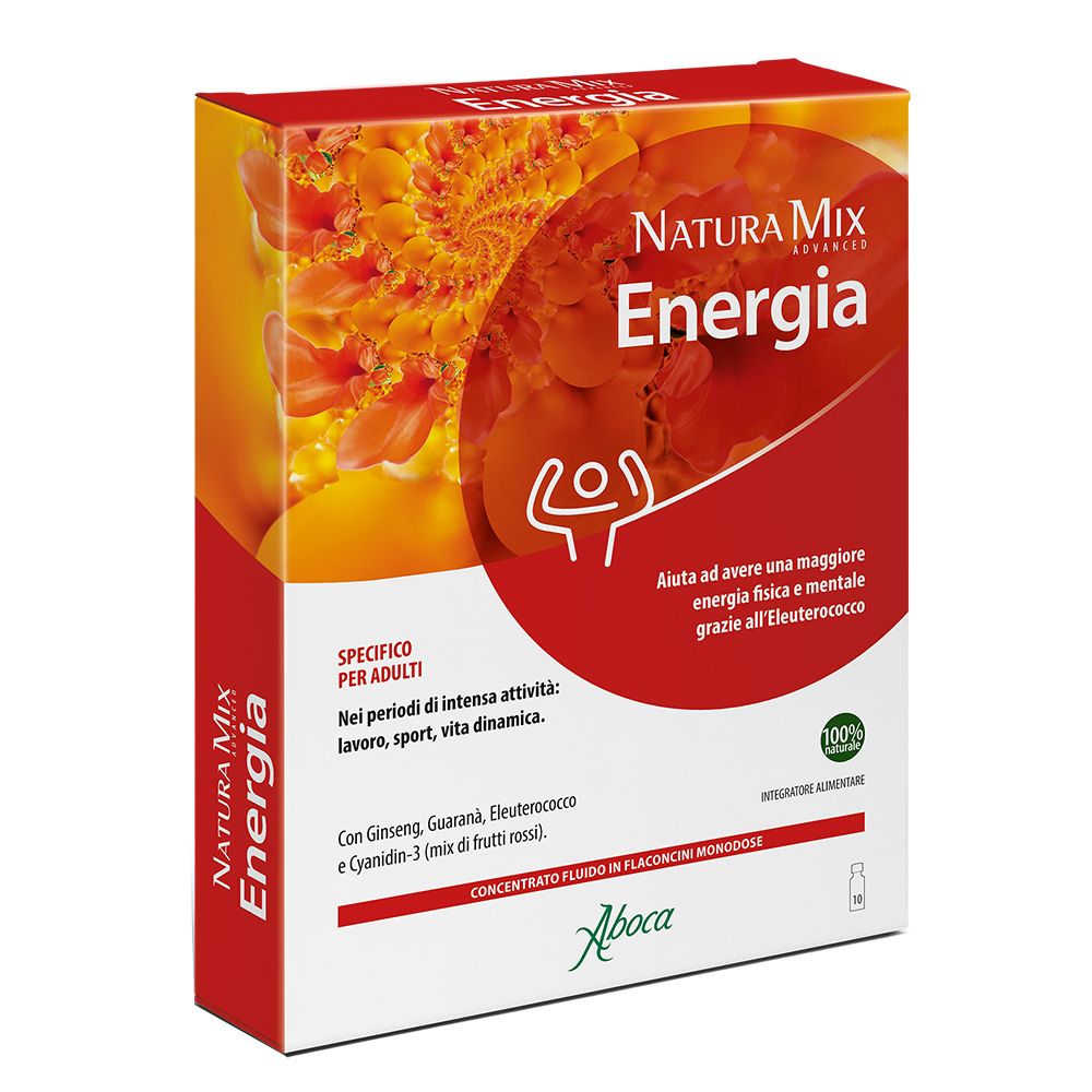 Image of Aboca Natura Mix Advanced Energia Flaconcini